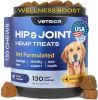 Glucosamine for Dogs Hemp Joint SupGlucosamine for Dogs - Hemp Joint Supplement for Dogs - Glucosamine Chondroitin Chews with MSM - Soft Chews for Can