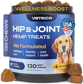 Glucosamine for Dogs Hemp Joint SupGlucosamine for Dogs - Hemp Joint Supplement for Dogs - Glucosamine Chondroitin Chews with MSM - Soft Chews for Can